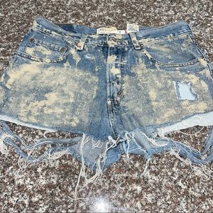 Levi’s Distressed Shorts